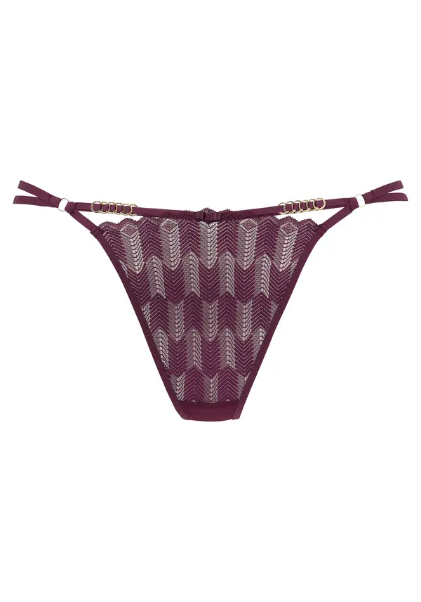 LASCANA LASCANA Tanga gaćice  patlidžan