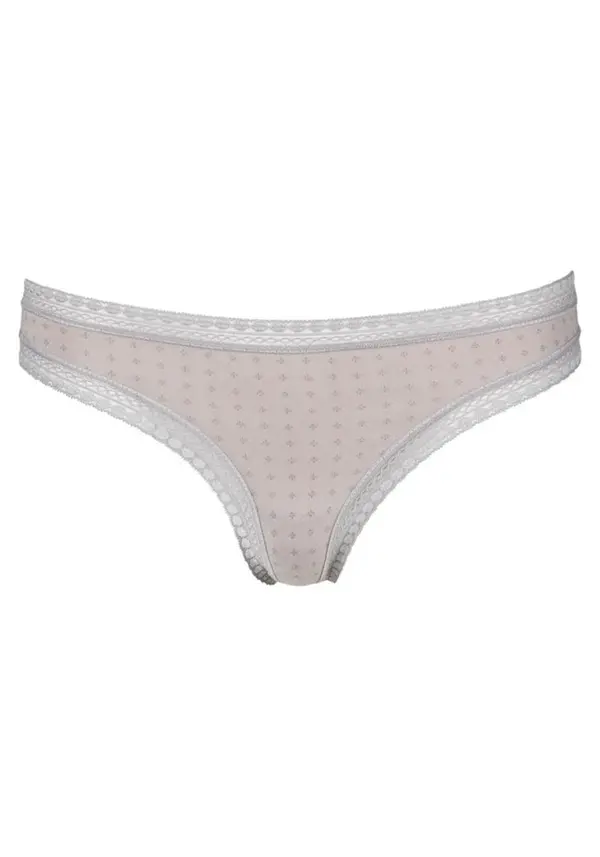 LASCANA LASCANA Tanga gaćice  siva / taupe siva