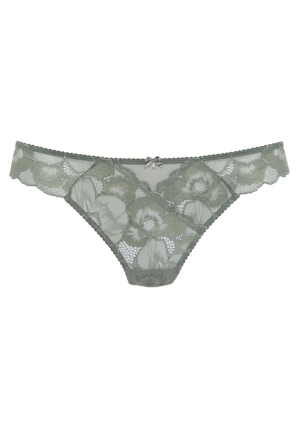 LASCANA LASCANA Tanga gaćice  tamno zelena
