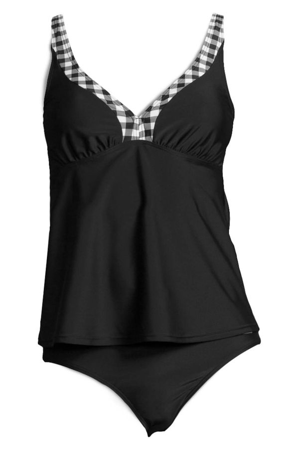 LASCANA LASCANA Tankini  crna / bijela