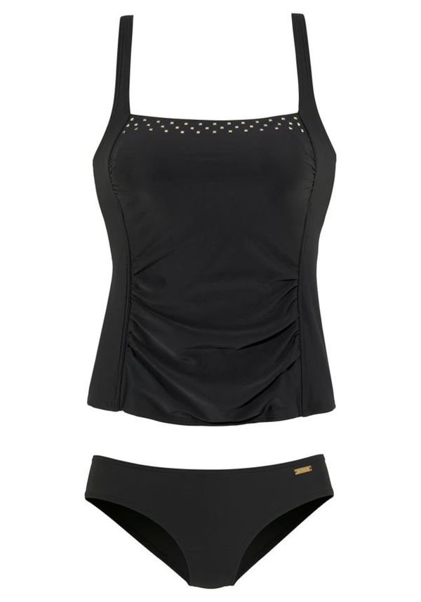 LASCANA LASCANA Tankini  crna / bijela