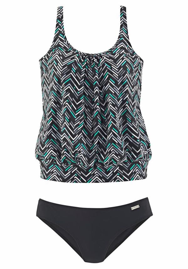 LASCANA LASCANA Tankini  crna