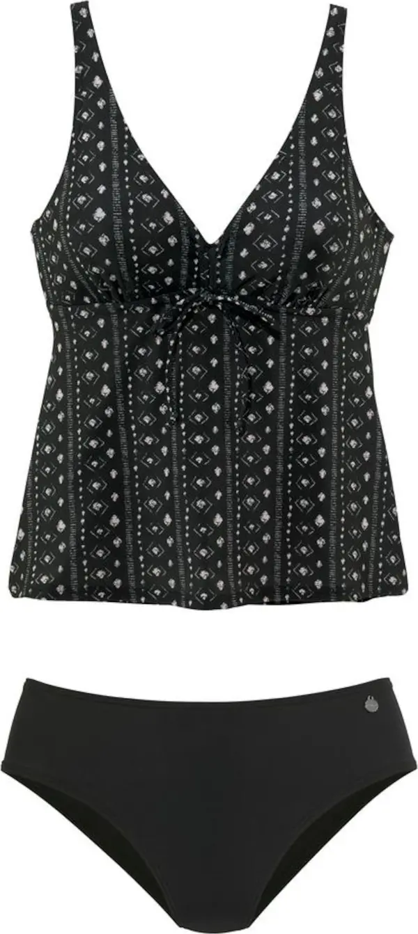 LASCANA LASCANA Tankini 'Scary'  crna
