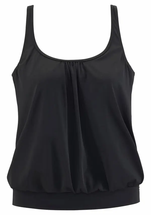 LASCANA LASCANA Tankini top 'Kati'  crna