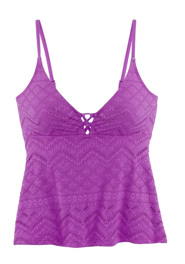 LASCANA LASCANA Tankini top  ljubičasta