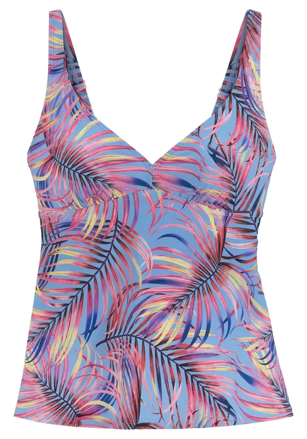 LASCANA LASCANA Tankini top  plava / miks boja