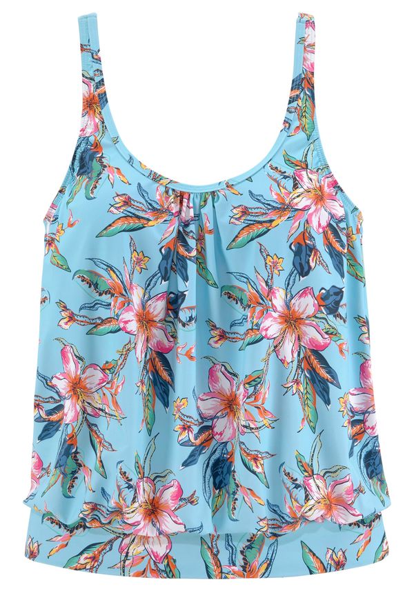 LASCANA LASCANA Tankini top  svijetloplava / miks boja