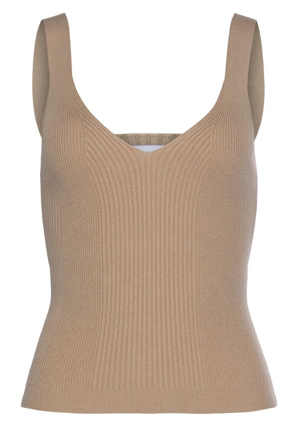 LASCANA LASCANA Top  boja devine dlake (camel)