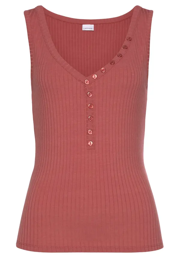 LASCANA LASCANA Top  koraljna