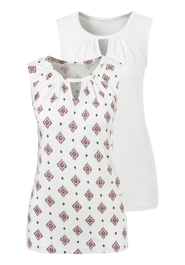 LASCANA LASCANA Top  miks boja / bijela