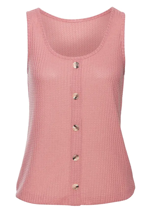 LASCANA LASCANA Top  sivkasto ljubičasta (mauve)
