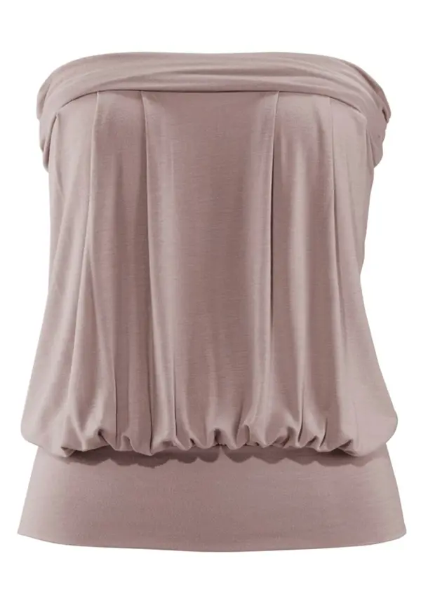 LASCANA LASCANA Top  taupe siva