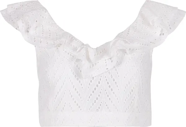 Laurella Laurella Top 'Cindy'  bijela