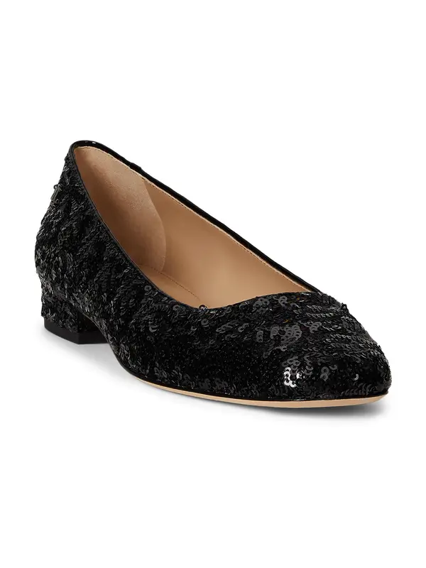 Lauren Ralph Lauren Lauren Ralph Lauren Balerinke 'EMELLIE'  crna
