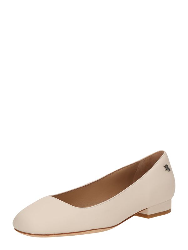 Lauren Ralph Lauren Lauren Ralph Lauren Balerinke 'EMELLIE'  vuneno bijela