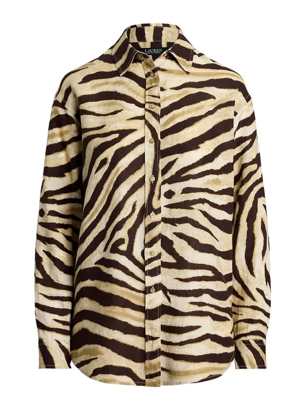 Lauren Ralph Lauren Lauren Ralph Lauren Bluza  boja pijeska / crna