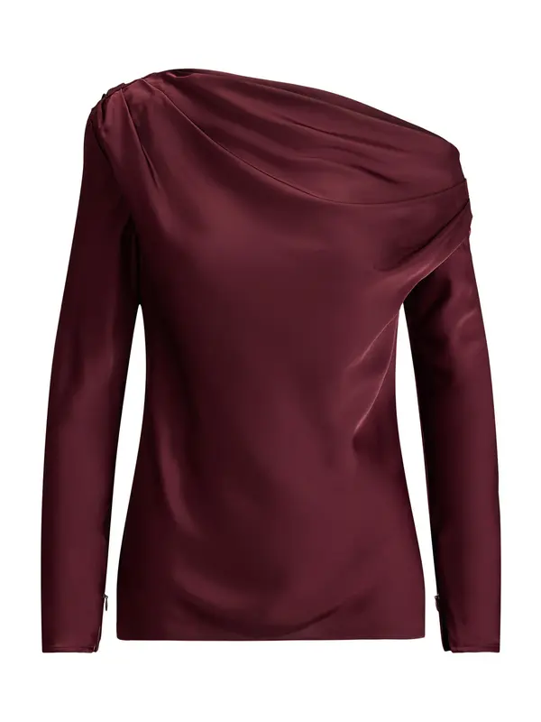 Lauren Ralph Lauren Lauren Ralph Lauren Bluza  burgund