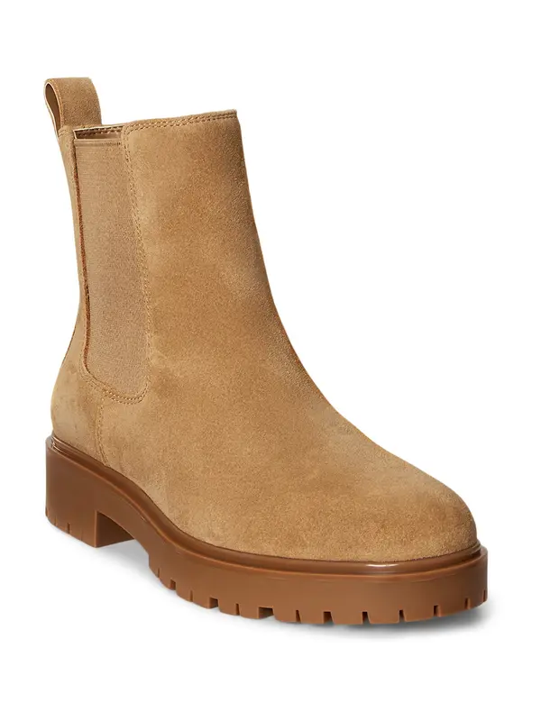 Lauren Ralph Lauren Lauren Ralph Lauren Chelsea čizme 'ALLYSON'  boja devine dlake (camel)