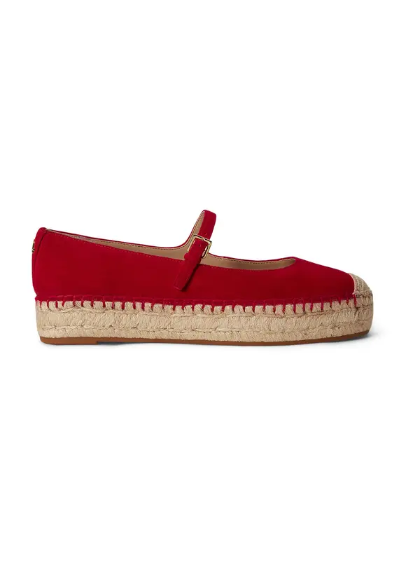 Lauren Ralph Lauren Lauren Ralph Lauren Espadrile 'LUIZE'  crvena