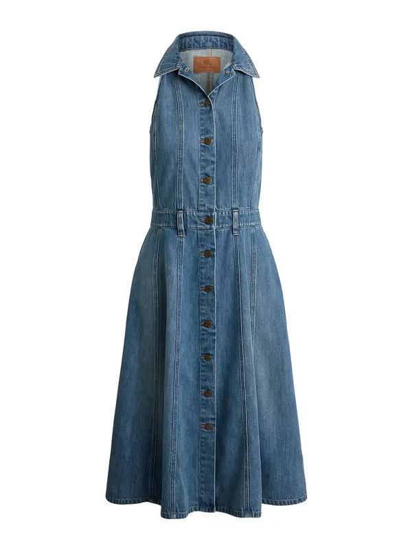 Lauren Ralph Lauren Lauren Ralph Lauren Haljina 'RIGID'  plavi traper