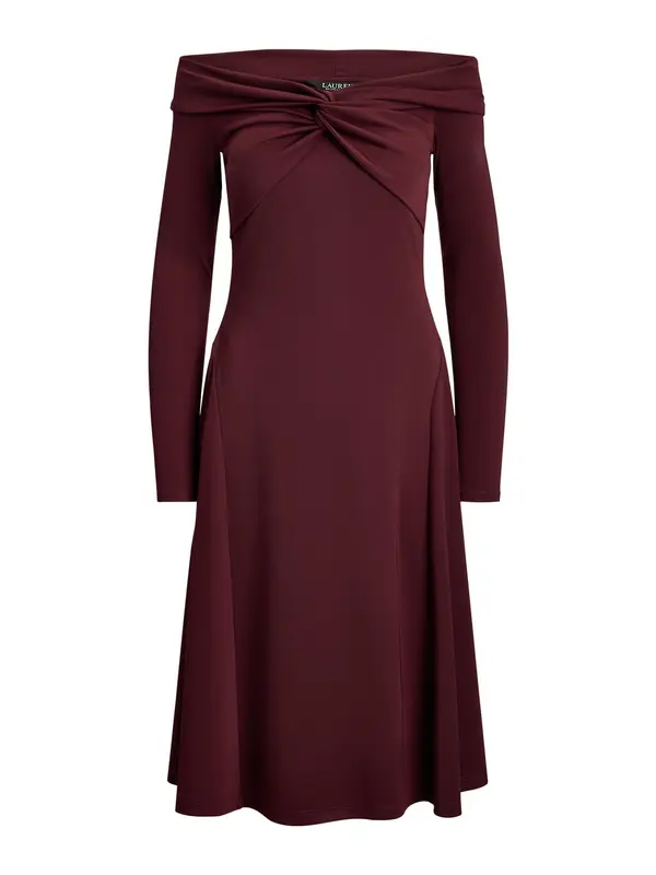 Lauren Ralph Lauren Lauren Ralph Lauren Haljina  tamno crvena