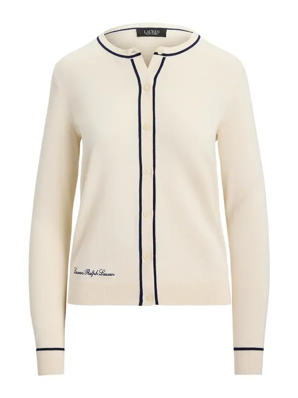 Lauren Ralph Lauren Lauren Ralph Lauren Kardigan  boja pijeska / tamno plava