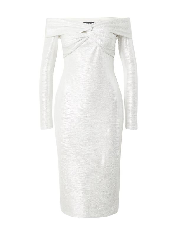 Lauren Ralph Lauren Lauren Ralph Lauren Koktel haljina 'KENEIA'  boja pijeska / srebro