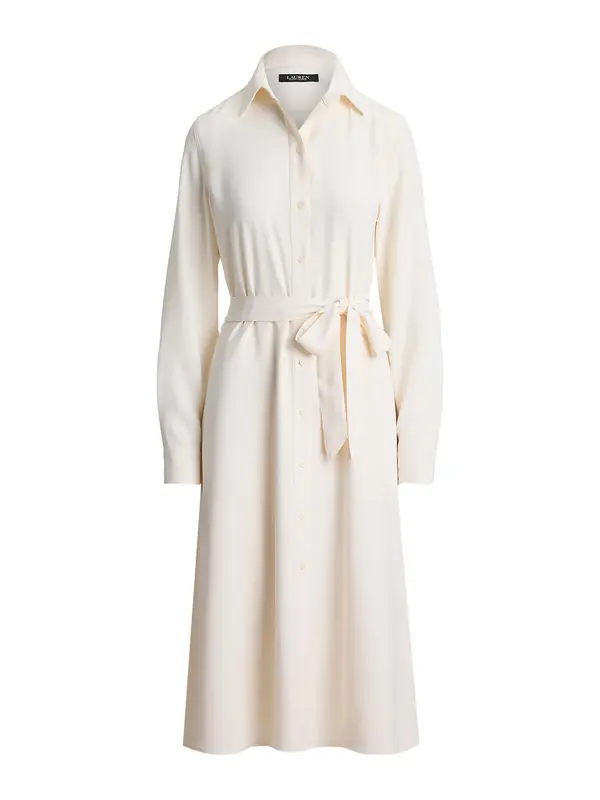 Lauren Ralph Lauren Lauren Ralph Lauren Košulja haljina  boja pijeska