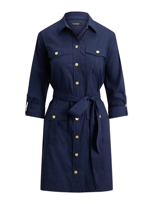 Lauren Ralph Lauren Lauren Ralph Lauren Košulja haljina  mornarsko plava