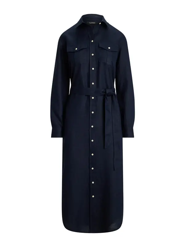 Lauren Ralph Lauren Lauren Ralph Lauren Košulja haljina  mornarsko plava