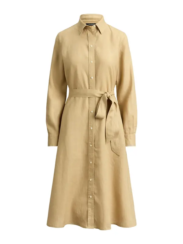 Lauren Ralph Lauren Lauren Ralph Lauren Košulja haljina  pijesak