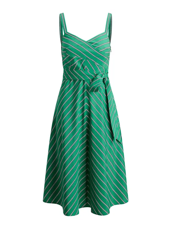 Lauren Ralph Lauren Lauren Ralph Lauren Ljetna haljina '70S'  limeta / crna / bijela