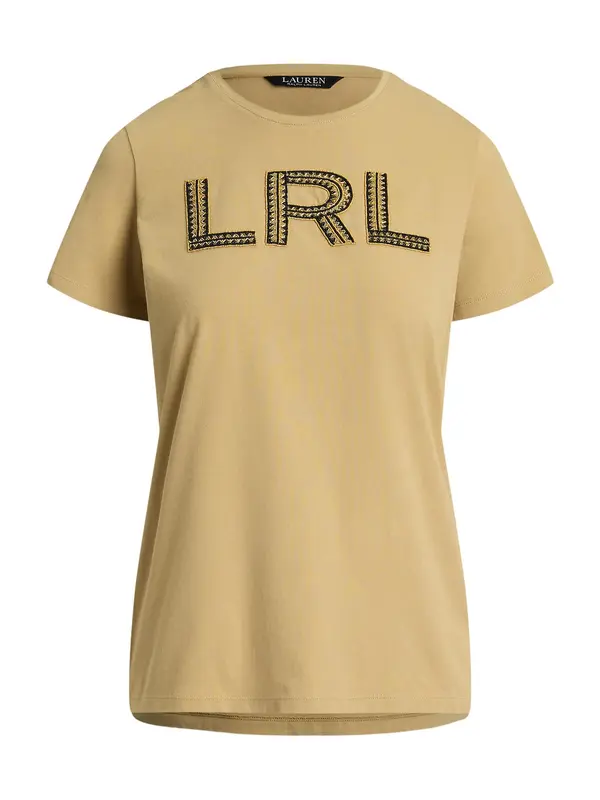 Lauren Ralph Lauren Lauren Ralph Lauren Majica  bež / crna
