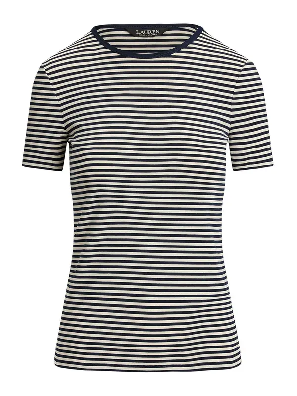 Lauren Ralph Lauren Lauren Ralph Lauren Majica  crna / bijela