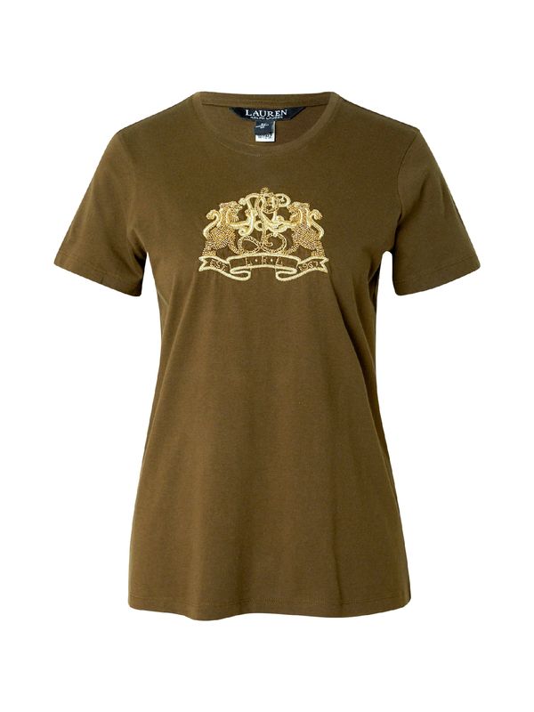 Lauren Ralph Lauren Lauren Ralph Lauren Majica 'KATLIN'  bež / maslinasta