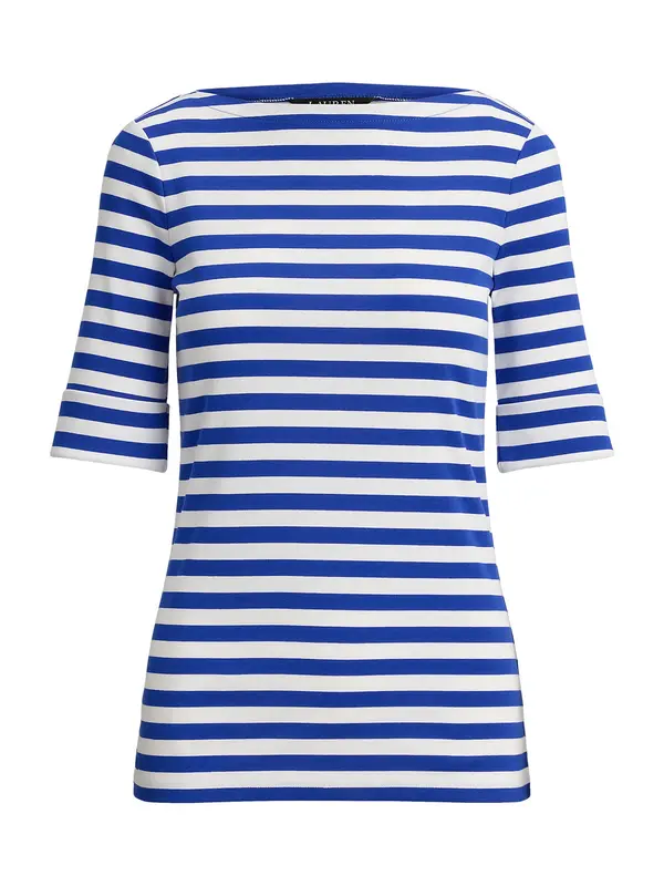 Lauren Ralph Lauren Lauren Ralph Lauren Majica  tamno plava / bijela