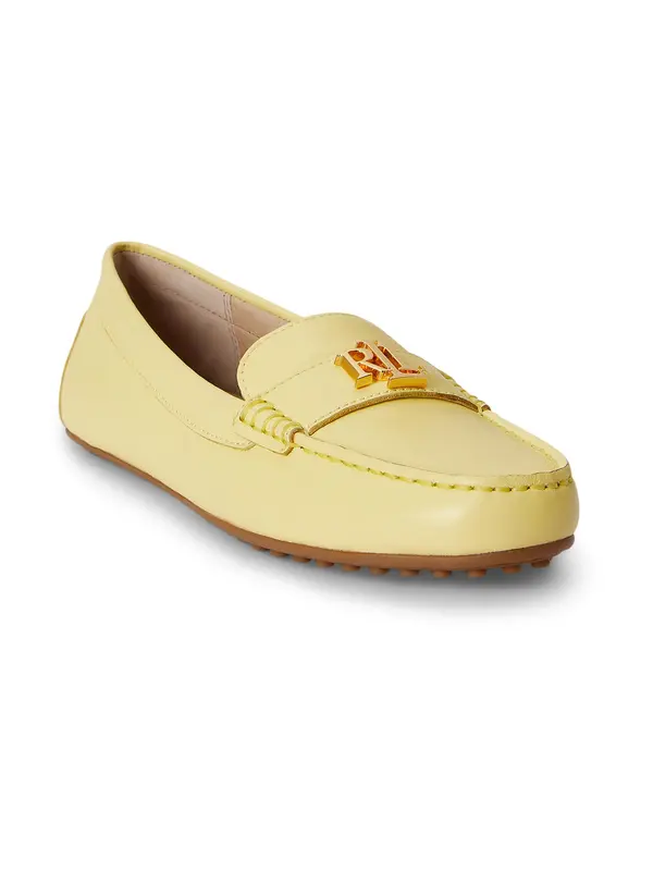 Lauren Ralph Lauren Lauren Ralph Lauren Mokasinke 'BARNSBURY'  pastelno žuta