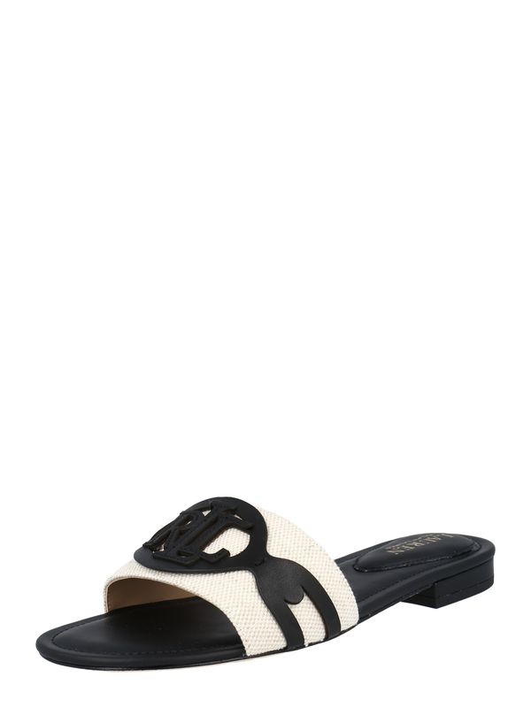 Lauren Ralph Lauren Lauren Ralph Lauren Natikače s potpeticom 'Alegra'  crna / bijela