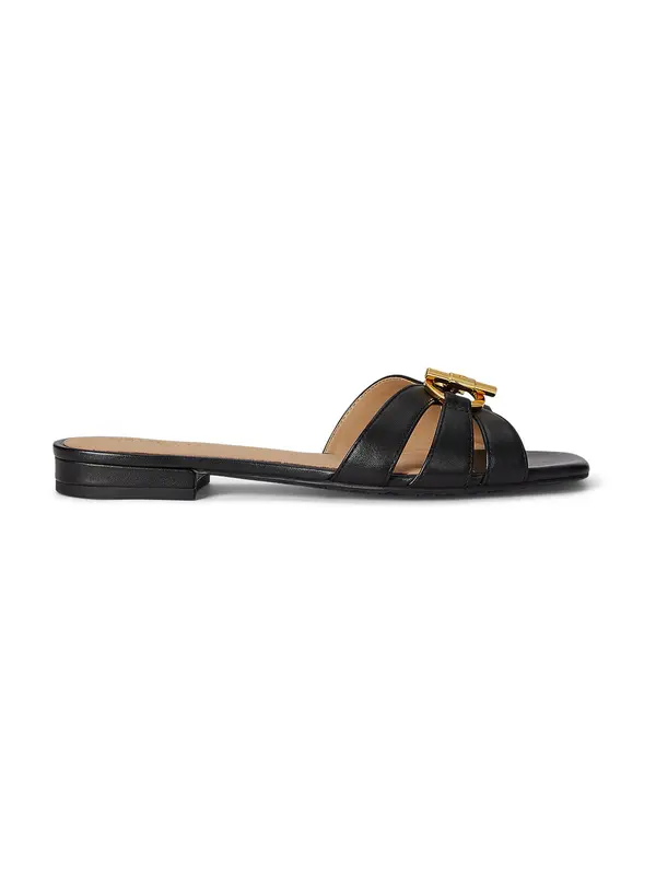 Lauren Ralph Lauren Lauren Ralph Lauren Natikače s potpeticom 'BLAIKE'  crna