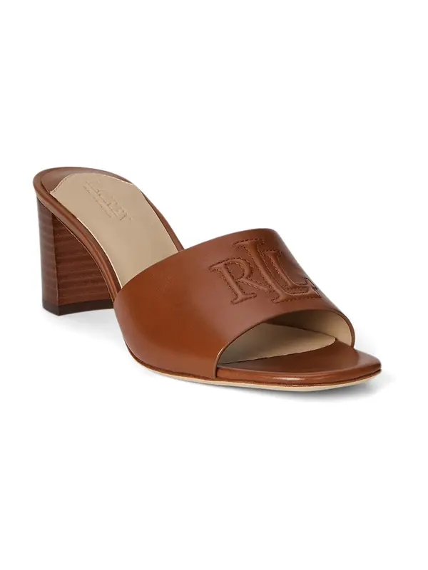 Lauren Ralph Lauren Lauren Ralph Lauren Natikače s potpeticom 'EVERLEY'  svijetlosmeđa