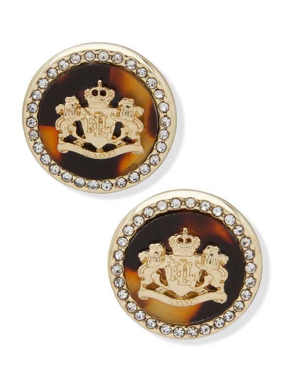 Lauren Ralph Lauren Lauren Ralph Lauren Naušnice  konjak / tamno smeđa / zlatna