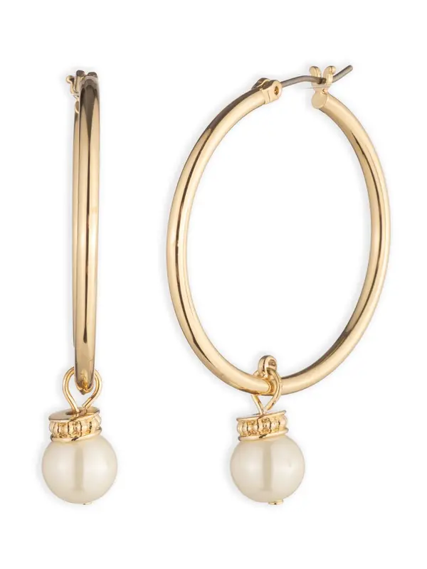 Lauren Ralph Lauren Lauren Ralph Lauren Naušnice  zlatna / biserno bijela