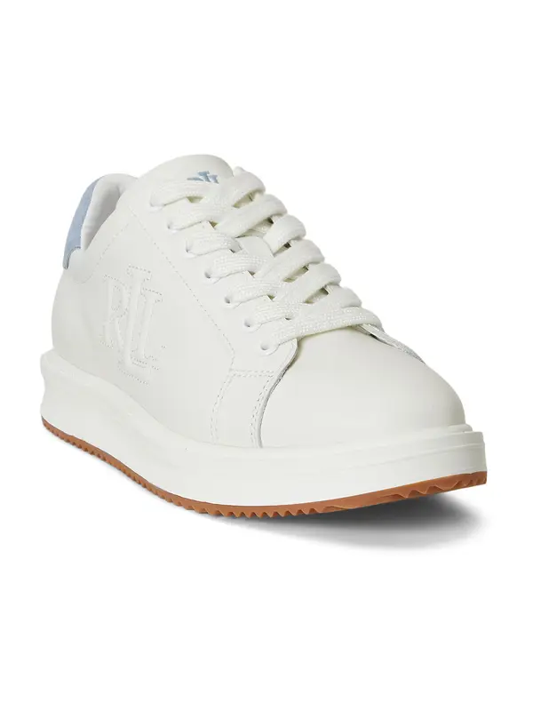 Lauren Ralph Lauren Lauren Ralph Lauren Niske tenisice 'AINSLEY'  golublje plava / bijela