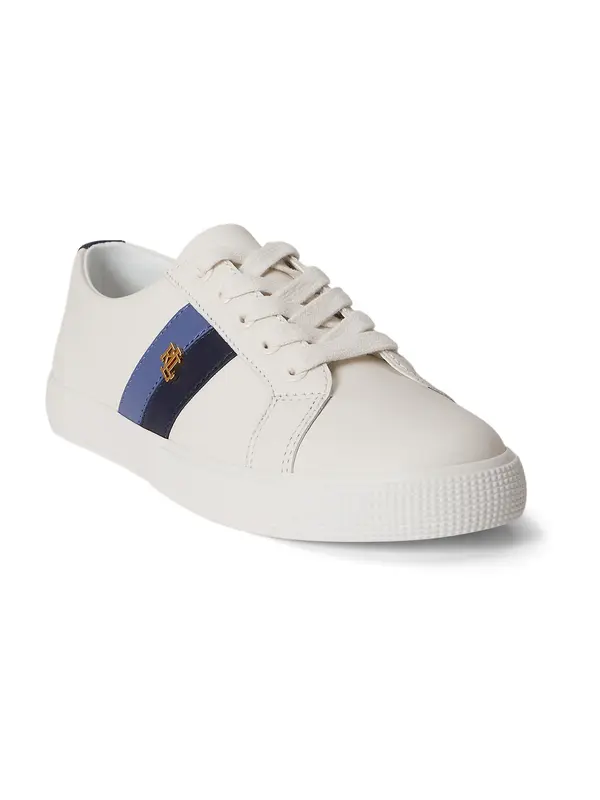 Lauren Ralph Lauren Lauren Ralph Lauren Niske tenisice 'JANSON II'  mornarsko plava / golublje plava / bijela
