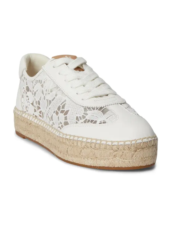 Lauren Ralph Lauren Lauren Ralph Lauren Niske tenisice 'LUIZE'  bijela
