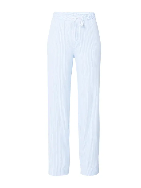 Lauren Ralph Lauren Lauren Ralph Lauren Pidžama hlače  svijetloplava / prljavo bijela