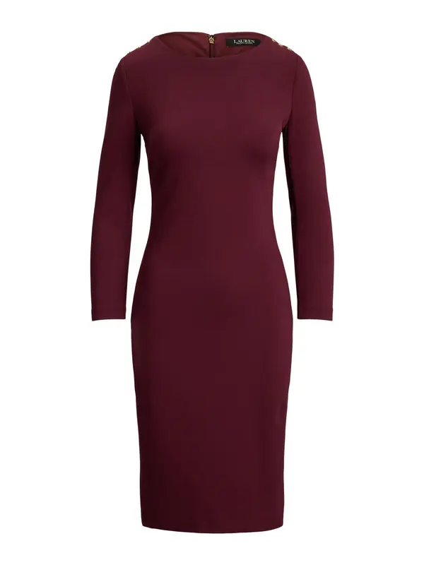 Lauren Ralph Lauren Lauren Ralph Lauren Pletena haljina  karmin crvena