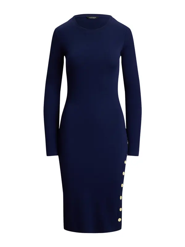 Lauren Ralph Lauren Lauren Ralph Lauren Pletena haljina  mornarsko plava