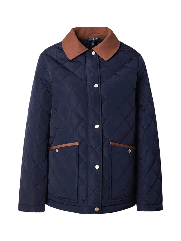 Lauren Ralph Lauren Lauren Ralph Lauren Prijelazna jakna  mornarsko plava / konjak