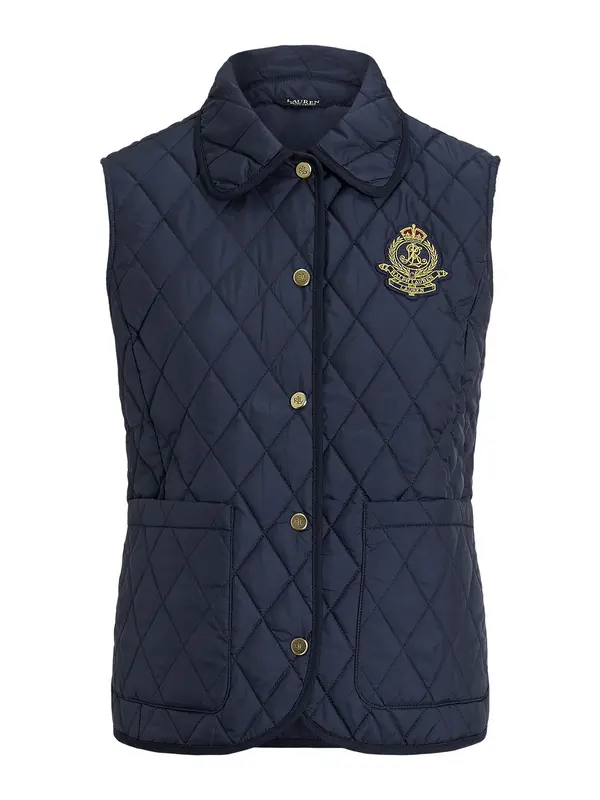 Lauren Ralph Lauren Lauren Ralph Lauren Prsluk 'IRIDESCENT'  mornarsko plava